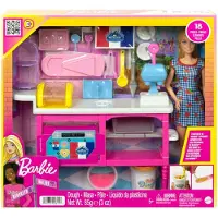 Barbie Buddys Café Spielset mit Puppe (blond) und Zubehör