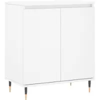 vidaXL Sideboard Weiß 60x35x70 cm Holzwerkstoff