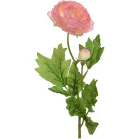 Ksd Künstliche Ranunkeln Stiel 57cm Kunstblumen Seidenblumen Frühlingsblumen rosa