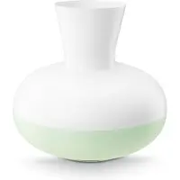Vt wonen Vase vtwonen Metal Round Offwhite-Aqua 23 x 21 cm