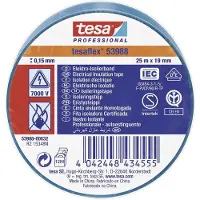 TESA tesaflex IEC 53988-00032-00 Isoleringsbånd Blå (L x B) 25 m x 19 mm 1 stk