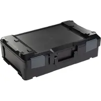 L-BOXX 6100000021, Schwarz, Kunststoff, Wasserdicht, 570 x 347 x 133 mm, 607 mm, 395 mm
