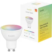 Hombli Smart Spot - RGB & WW, Intelligentes Leuchtmittel, WLAN, Weiß, LED, Kunststoff, GU10