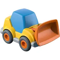 Haba Traktor m. Frontlader - 6,5 cm - Gelb - - One Size - Autos
