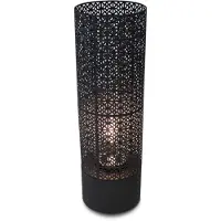 By Rydens Maison Außen Stehleuchte H:78 cm - , Maison, Schwarz, Metall, Marokkanisch / Orientalisch