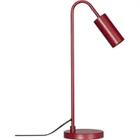 By Rydens Tischlampe Curve, rot, für Arbeitszimmer / Büro, Metall, Modern, Tischlampe