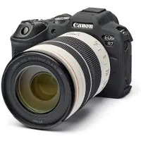 Easycover Gehäuse Cover für Canon R7 Schwarz