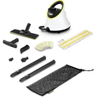 Kärcher Dampfreiniger SC 2 Deluxe, 1500W, 3,2 Bar, 1 l, Zubehörbeutel, Hartböden