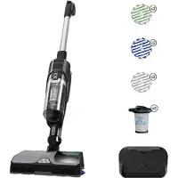 Rowenta X-COMBO ALLERGY GZ3039WO, Standstaubsauger, Beutellos, Schwarz, Blau, 0,55 l, 0,25 l, Trocken&Nass