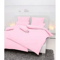 Janine Design Piano Bettwäsche-Garnitur Farbe zartrosa Größe 155x220 + 80x80 cm