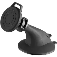 Muvit Vacuum Cup Magnetic Universal Mobile Car Support Schwarz