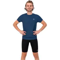 Rogelli Core Short Sleeve T-shirt Blau L Mann