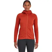 Montane F Protium Hoodie, Fleecejacke, Damen, rot