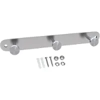 Intirilife Garderobenleiste mit 6 Haken