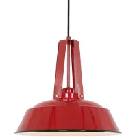 Mexlite Hängeleuchte - rot - Eden - kunststoff metall - Ø 42cm - E27 - 7704RO -