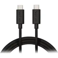 Veho USB-C TO USB-C 1M CHARGE, Schwarz