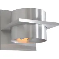 Steinhauer Wandleuchte Muro 1-flammig Stahl gebürstet 12x14cm