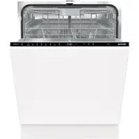 Gorenje GV693C60XXL Vollintegrierter Geschirrspüler, 60 cm, 16 Maßgedecke, 3 Körbe, WiFi ConnectLifeTouchControl, QuickIntensiv-Programm