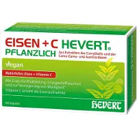 Hevert Arzneimittel GmbH & Co. KG Eisen+c Hevert Pflanzlich Kapseln 60 St