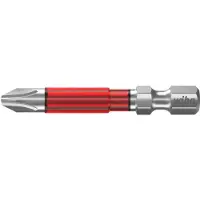 Wiha 42120 Krydskærv-bit PH 3 Volybdæn-vanadium-stål Hærdet 5 stk