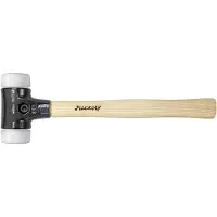 Wiha 26644, Schläger, Holz, Schwarz, Weiß, Holz, 290 mm, 87 mm, 299 g