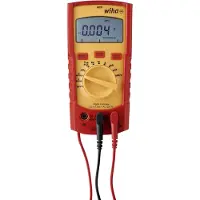 Wiha Digitalmultimeter bis 1.000 V AC CAT IV inkl. 2x AAA Batterien - Maxami