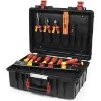 Wiha Werkzeugkoffer Basic L electric 18tlg
