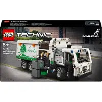 LEGO Technic Mack LR Electric Müllwagen, Müllauto-Modell für Recycling-Rollenspiele, Baubares LKW-Spielzeug für Kinder, Auto-Geschenk für Jungs und Mädchen ab 8 Jahren, die Fahrzeuge lieben 42167
