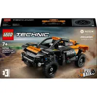 LEGO Technic NEOM McLaren Extreme E Race Car Set, Auto-Spielzeug mit Rückziehmotor für Kinder, baubares Aufziehauto, Technik-Geschenk für Jungs und Mädchen ab 7 Jahren 42166