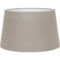 Steinhauer - Lampenschirm - Rund 30 cm - Grau - Träger oben