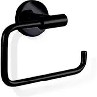 DECOR WALTHER Toilettenpapierhalter Basic Matt Schwart