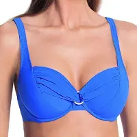 Rosa Faia Beach Unwattierter Bikini BH Hermine | Grösse: 85B | Farbe: Französisches Blau