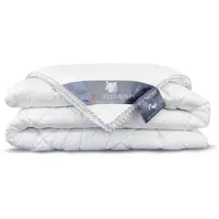 Heckett & Lane 4 Jahreszeiten Bettdecke Platinum Daunen-200 x 200 cm
