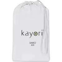 Kayori Spannbettlaken Saiko Silbergrau (Jersey)-180 x 220 cm