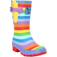 Evercreatures Gummistiefelette Rainbow Niedrig-Schuhgröße 40