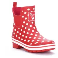 Evercreatures Gummistiefelette Poka Dot Meadow Niedrig-Schuhgröße 39
