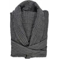 Abyss & Habidecor Bademantel Pousada Grey-XL