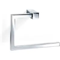 DECOR WALTHER Handtuchring Corner Chrom