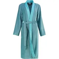 Cawö Bademantel 6431 Kimono Turquoise Damen-44