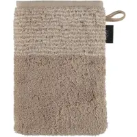 Cawö Waschlappen Two-Tone Beige (6er-Set)