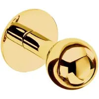 DECOR WALTHER Handtuchhaken Classic Doppel Gold