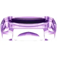 DECOR WALTHER Seifenschale Kristall Lila 12 cm