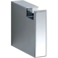 DECOR WALTHER Handtuchhaken Brick Chrom Einzel