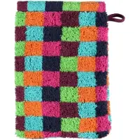 Cawö Waschlappen Cube Karo Multicolour (6er Set)
