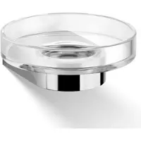DECOR WALTHER Seifenschale Century Wandmodell Kristall Chrom Transparent