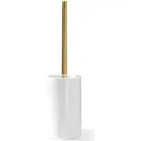 DECOR WALTHER WC-Bürstenhalter DW 6100 Weiß Gold