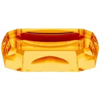 DECOR WALTHER Seifenschale Kristall Orange 12 cm