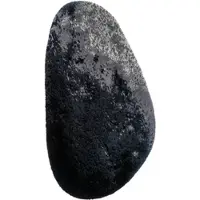 Abyss & Habidecor Badematte Stone Schwarz-70 x 120 cm