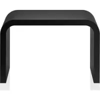 DECOR WALTHER Badezimmerbank Footstool Stone Black Matt