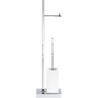 DECOR WALTHER Toilettenbutler DW 6710 Chrom Weiß